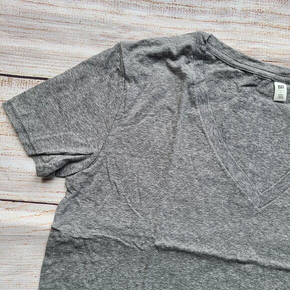 BP Vneck Basic Tshirt Tee Gray Small - Picture 3 of 6